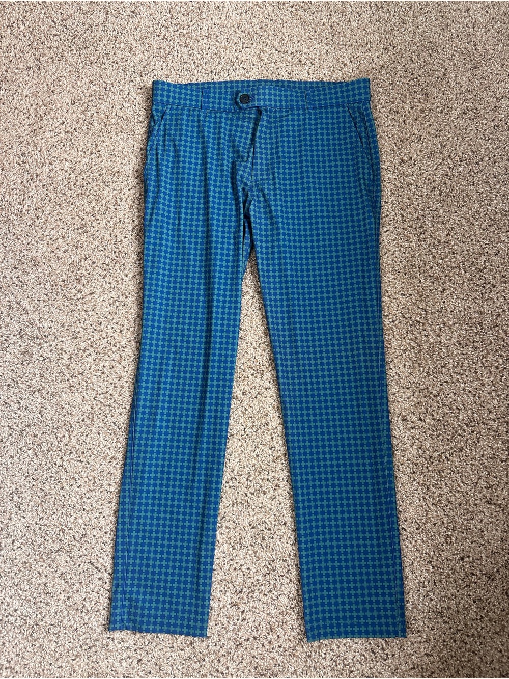 Greyson Montauk Performance Trouser Patterned Size 32 X 32